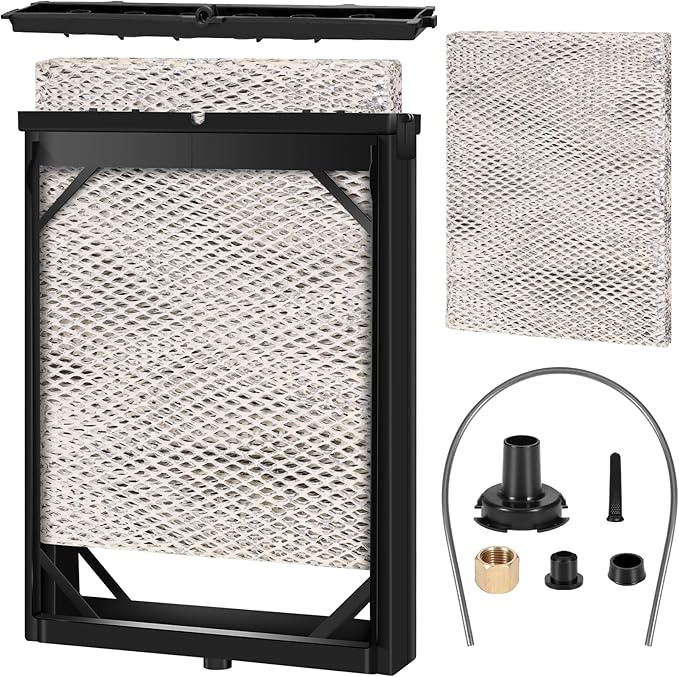 2Pcak 4839 Humidifier Maintenance Kit with Model No. 35 Water Panel Humidifier Replacement Filter Compatible with Aprilaire Whole Home Humidifier Models 600, 600A, 600M