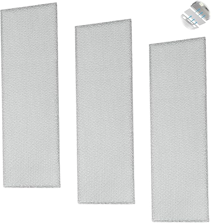 3 Pack S99010370 Range Hood Filter Replacement for Broan PM250, PM390, B08087922, AP5950107, SB08087661, 99010370, 2002603, Aluminum Grease Filter