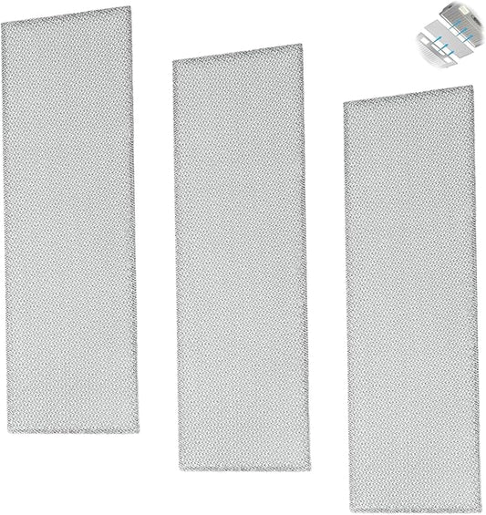 3 Pack S99010370 Range Hood Filter Replacement for Broan PM250, PM390, B08087922, AP5950107, SB08087661, 99010370, 2002603, Aluminum Grease Filter