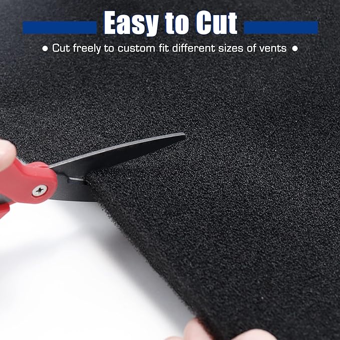 Cut to Fit Foam Pad Pre Filter, Air Purifiers Filter Replacement, Compatible with Most Air Conditioner, Trash Cans, Dehumidifier, 39 x 16 inch, 1 Pack