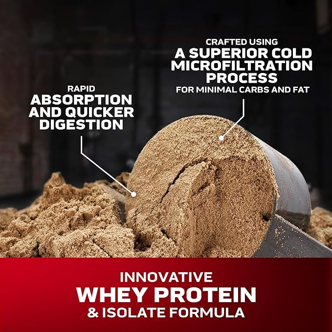 Muscletech Whey Protein Powder (Strawberry Shortcake, 5LB) - Nitro-Tech Whey Protein Isolate Smoothie Mix for Lean Muscle & Fast Recovery - 24g of Whey Gold Protein for Women & Men, Packaging May Vary