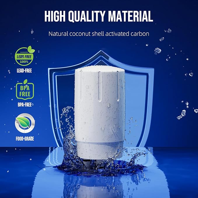 Water Faucet Filter by DESENRUIS Compatible with Brita Faucet Filter,36311 On Tap Water Filter System, Compatible with FR-200, FF-100 Replacement filter,Reduce Lead and Chlorine,Pack of 2