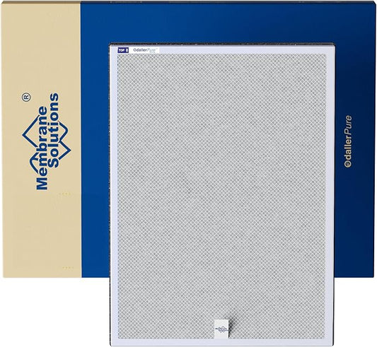 Membrane Solutions MSA3/MSA3S Genuine Smoke Removal Air Purifier Filter Replacement 1 Pack, Upgraded 6-in-1 H13 True HEPA Filter with OdallerPure Technology