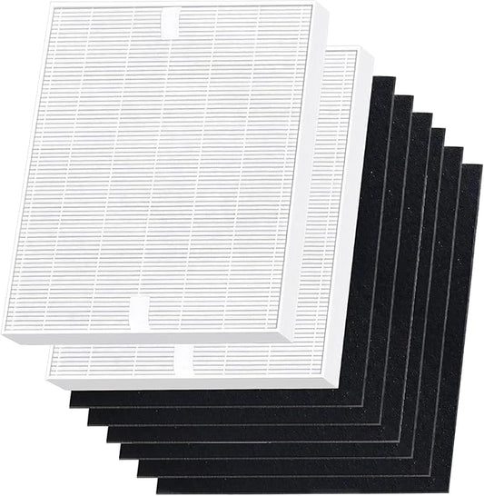 AP-1512HH Replacement Filter Set for for Coway Airmega AP-1512HH & 200M, 2 HEPA filter + 6 Carbon Filter