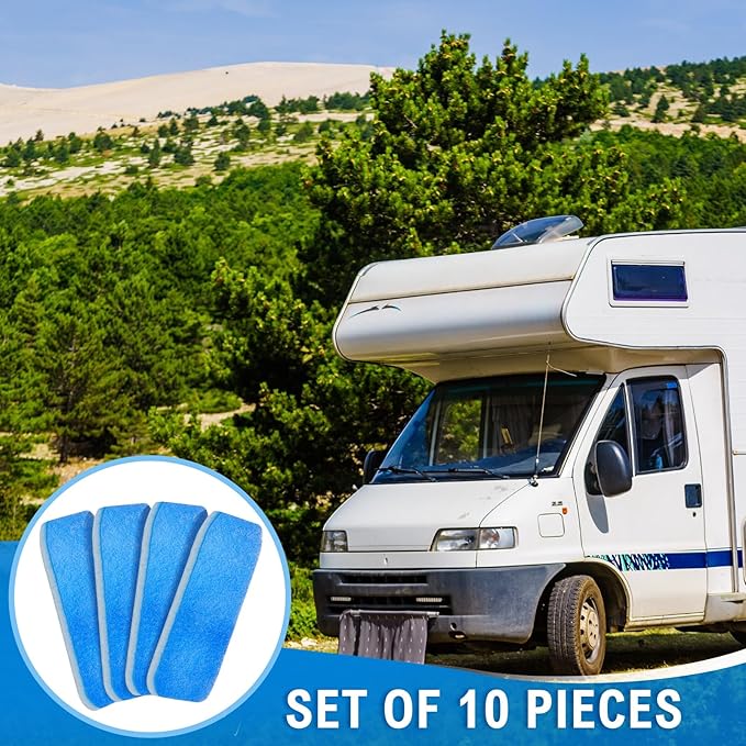 10 Pack RV AC Filters for Air Conditioner Vent 10 RV Filters Replacement for Air Conditioner Vent Compatible with MERV 6 AC Filter(12.9 x 5.5 Inch)