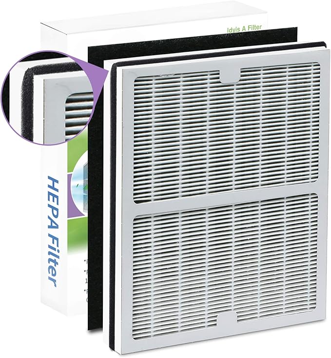 Replacement Idylis Filters A, AC-2119 Filter, iap-10-100 Filter Compatible With Filtrete FAP-C01-A, Idylis Machine AC-2119, IAP-10-100, IAP-10-150, IAPC-10-140