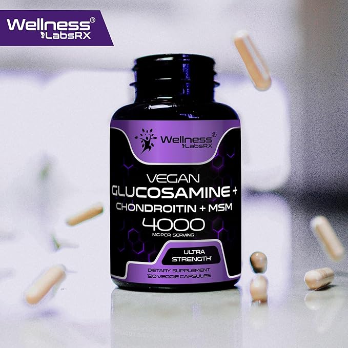 Glucosamine Chondroitin MSM - 4000mg - 240 Count