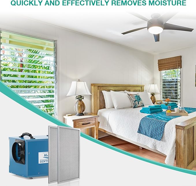 2 Pack MERV-8 Filter Replacement Set Compatible with AlorAir Basement Dehumidifiers Sentinel HD55 Sentinel HDi65