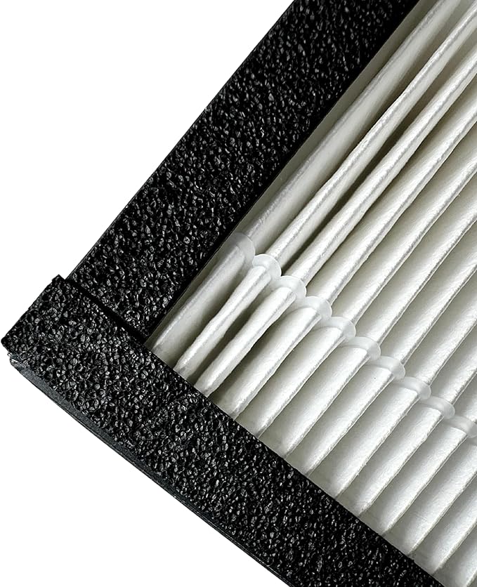 Nispira 1183050K WPPRO2000 Replacement Filter For Whirlpool Whispure Pro 2000 Air Purifier WPPRO2000B WPPRO2000P WPPRO2000M 1 HEPA + 4 Carbon Pre FIlter