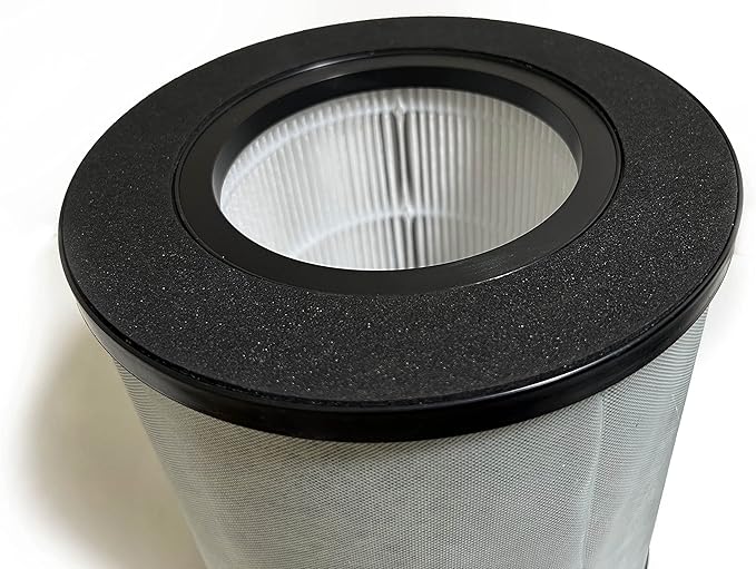 Nispira 3-in-1 True HEPA Activated Carbon Filter Replacement Compatible with Elechomes Air Purifier EPI236/ EP1236, 2 Pack