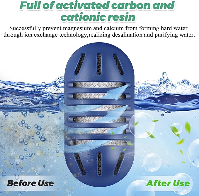 20Pack Demineralization Cartridge Filter UHE-HDC4 Fit for HoMedics Ultrasonic Humidifiers by Techecook, uhe-hdc4 Demineralization Cartridge Filter Replacement Purifies Water| Filter Mineral Deposits