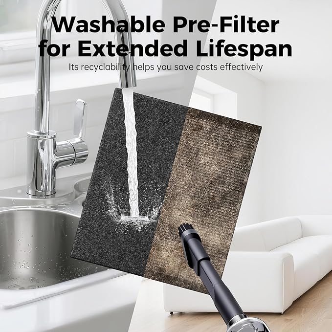 Air Purifiers for Home Large Room Up to 3000 Sq Ft with Washable Filters, H13 HEPA, Dual-Sided Air Intake, PM2.5 Sensor, 22dB Quiet Air Cleaner for Bedroom, Pets, Dust, Smoke, Pollen