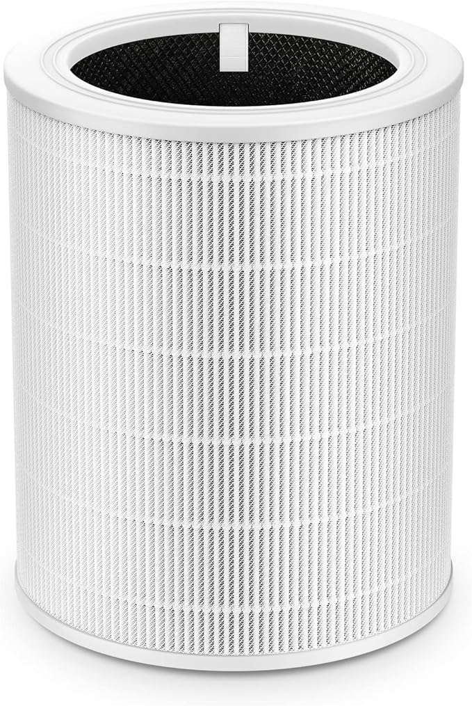 Core 600S-P Replacement Filter for LEVOIT Core 600S & Core 600S-P Air Purifier,3-in-1 HEPA Filter Core 600S-RF for Home Large Room, 1 Pack, White