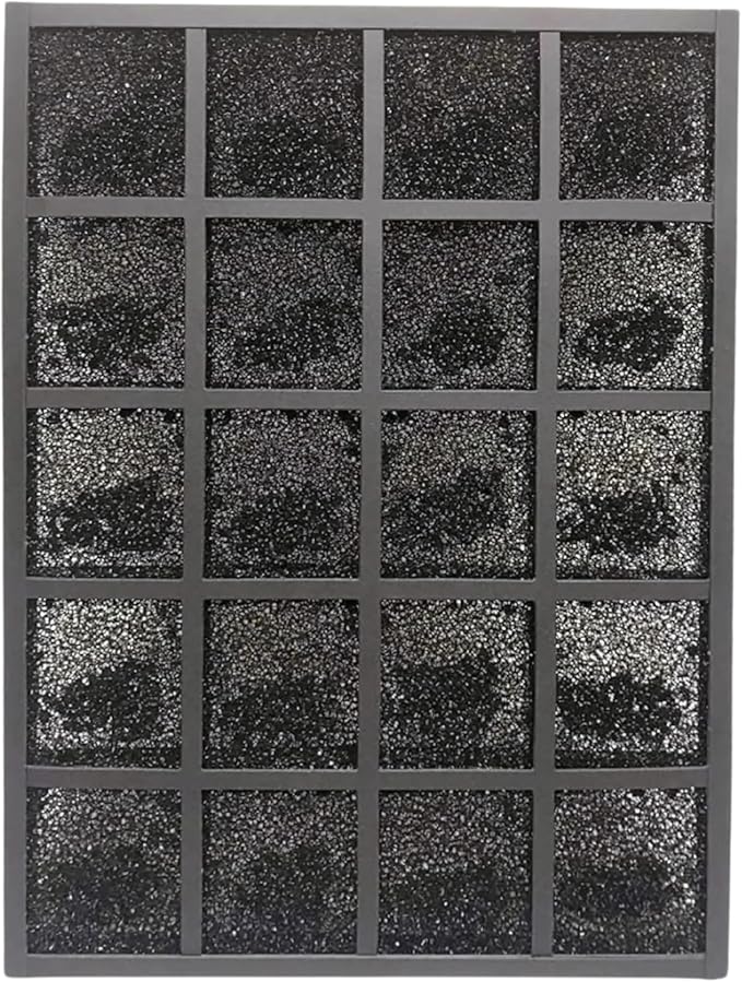 Nispira Activated Carbon Pre Filter Replacement Compatible with Sharp FZ-A80DFU Plasmacluster Air Purifier Model FP-A60UW and FP-A80UW, 2 Units