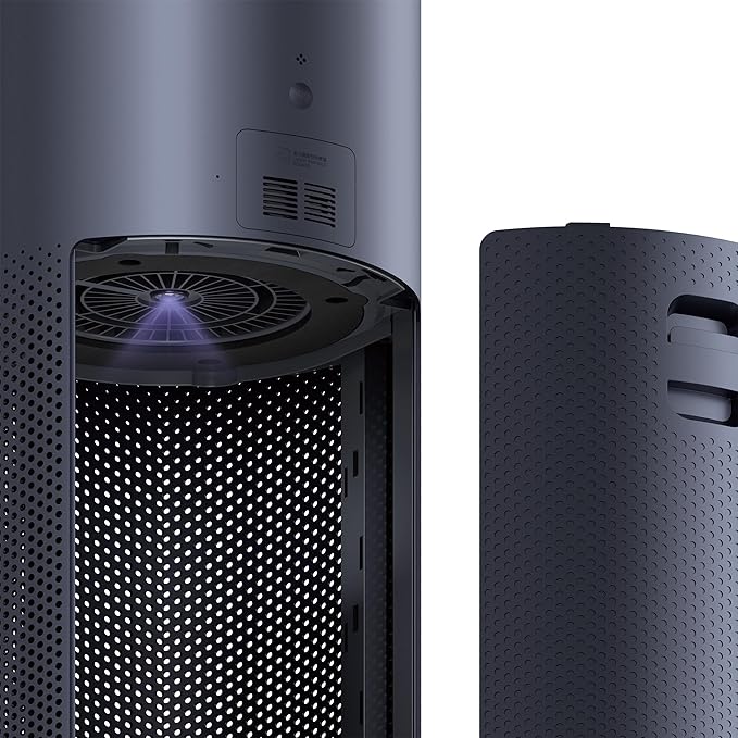 Smartmi Air Purifier 2, for Home Large Rooms 360° Cycled Purification, Smart APP Control, up to 484 square feet (45m²), Portable to Carry Anywhere, Quiet