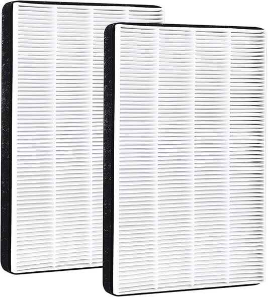 Nispira F2 A2 True HEPA Filter Replacement for Filtrete Room Air Purifier FAP-C02WA-G2, FAP-C03BA-G2, FAP-T03BA-G2, FAP-SCO2W, FAP-SC02N, 2 Packs