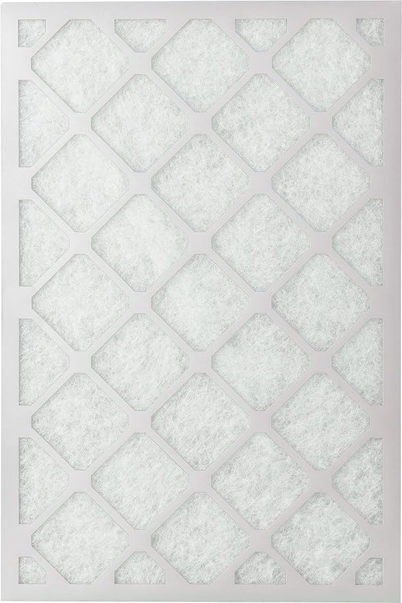 Nordic Pure 12x12x1 (Actual Size: 11 3/4 x 11 3/4 x 3/4) Poly Green MERV 6 AC Furnace Air Filters – Reduces Dust, Pollen, Pet Dander & Allergens – 6-Pack