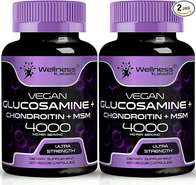 Glucosamine Chondroitin MSM - 4000mg - 240 Count