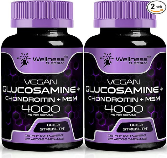 Glucosamine Chondroitin MSM - 4000mg - 240 Count
