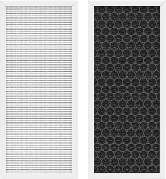 04383 Replacement Filter Compatible with Hamilton Beach TrueAir 04383 04384 04385 04386 Air Purifier, Replace Part # 990051000, 2 Pack