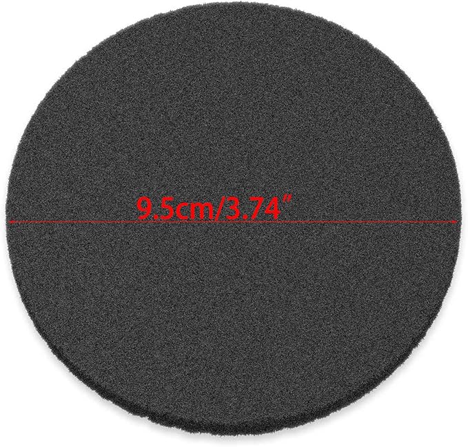 6x Pet Grooming Vacuum Hepa Filter Sponge Spare Part Replacement Accessory For P1 Vacuum Spare Part