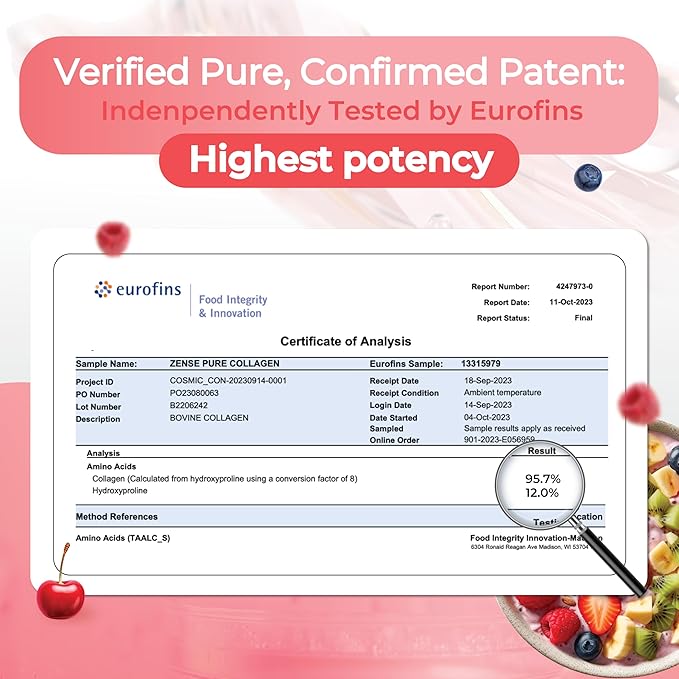 Hydrolyzed Collagen Powder for Women & Men, Organic Collagen Peptides Powder, Type I & III Bovine Collagen – High Protein, Pure Collagen Content, Additive-Free - Colágeno Hidrolizado for Women (500 g)