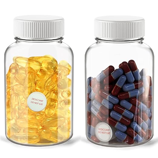 0.5 Gram 200 Pack Silica Gel Canister, Silica Gel Capsules, Silica Gel Packets, Moisture Absorbers for Food Storage, Food Grade Desiccant Dehumidifiers