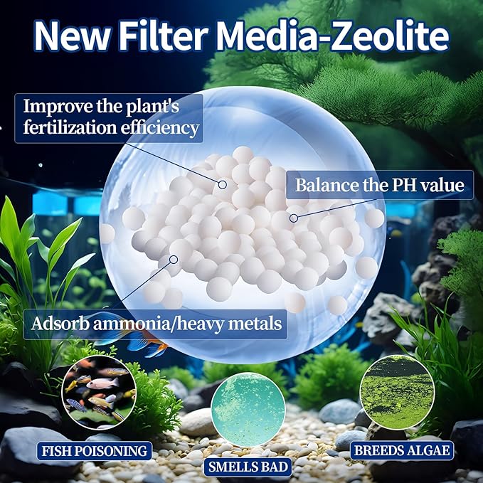 10Pack Medium Aquarium Filter Cartridge Compatible with Whisper Bio-Bag Power Filters,ReptoFilter 10i IQ10 PF10 Power Filters,Fish Tank Filters 10 Gallon