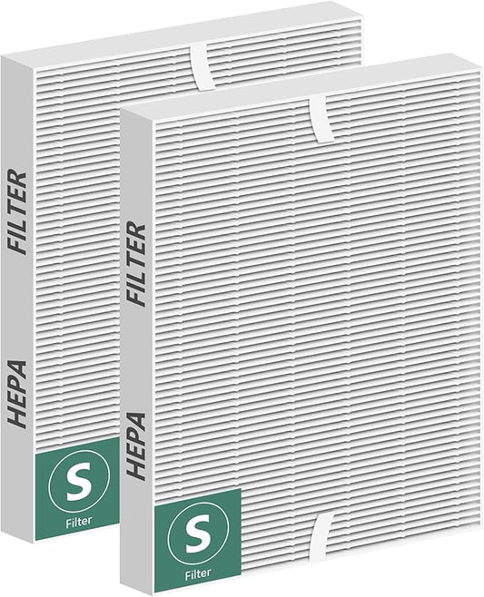 Improvedhand C545 Replacement Filter S Compatible with Winix C545 Air Purifier, True High Efficiency Filter, 2 Pack