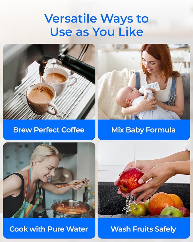 [Alkaline] Waterdrop NSF Certified Water Filter, Replacement for All PUR®, PUR®PLUS Faucet Filtration Systems, Pur® RF-9999® Faucet Water Filter (2 Count), Model No.: WD-C08A