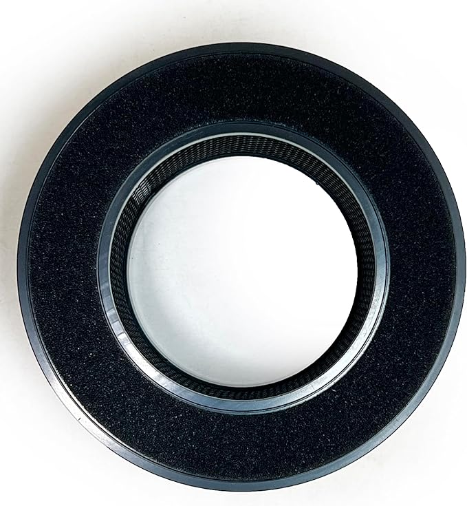 Nispira BS-01 3-In-1 True HEPA Filter Replacement Compatible with Slevoo Air Purifier BS-01 | Removes Smoke, Chemical VOCs, Odor | 2 Packs