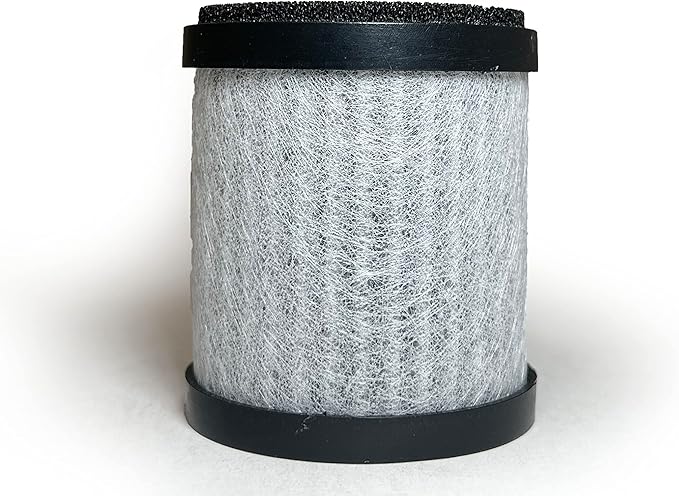 Nispira Filter Replacement For CALODY E-L2 Easycare CleanLight KeySmart Portable Car Air Purifier 3-in-1 HEPA Activated Carbon, 2 Packs