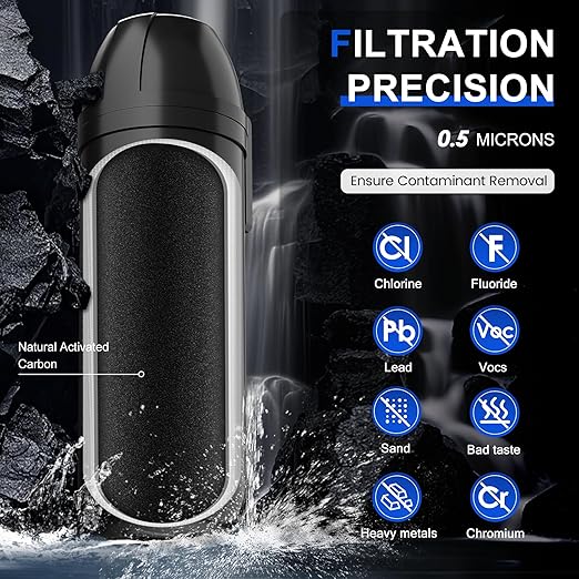 Under Sink Water Filter System, Reduces 99.99% Lead, Chlorine, Bad Taste & Odor, Under Counter Water Filter Direct Connect to Kitchen Faucet, 10000 Gallons, by DESENRUIS