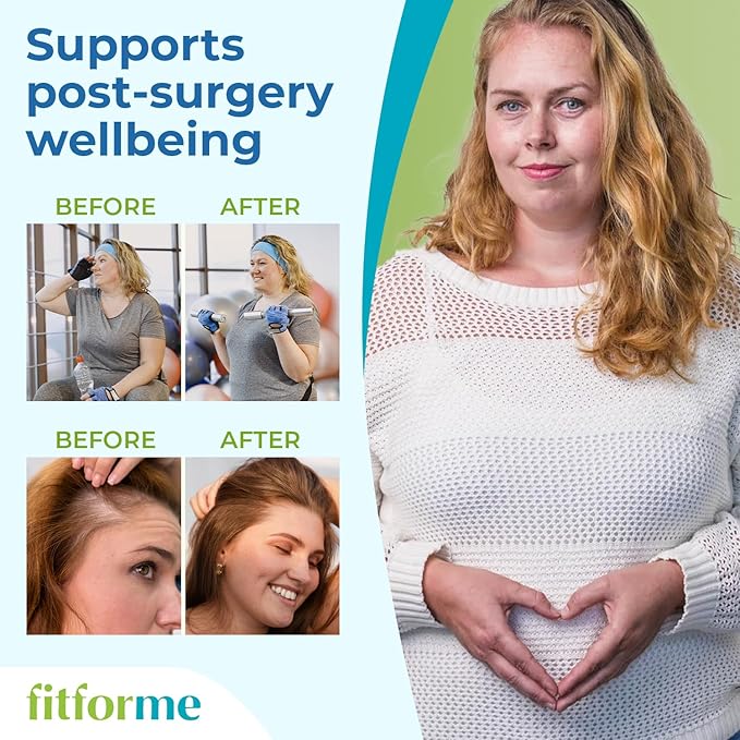 FitForMe One-a-Day Bariatric Multivitamin with Iron — After Weight-Loss Surgery (Gastric Bypass) — Easy-to-Swallow WLS Forte Capsule, 30 Count, 1-Month Supply