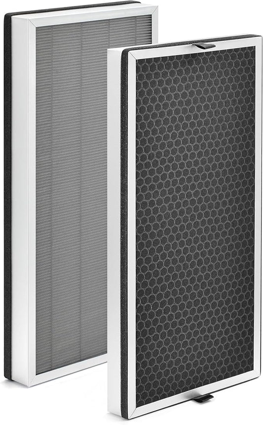 JF888 Replacement Filter Compatible with Jafanda Air Puri-fier Filter JF888, 3-in-1 True HEPA for JF888 Air Puri-fier, Part# ‎JF888-RF, 2-Pack