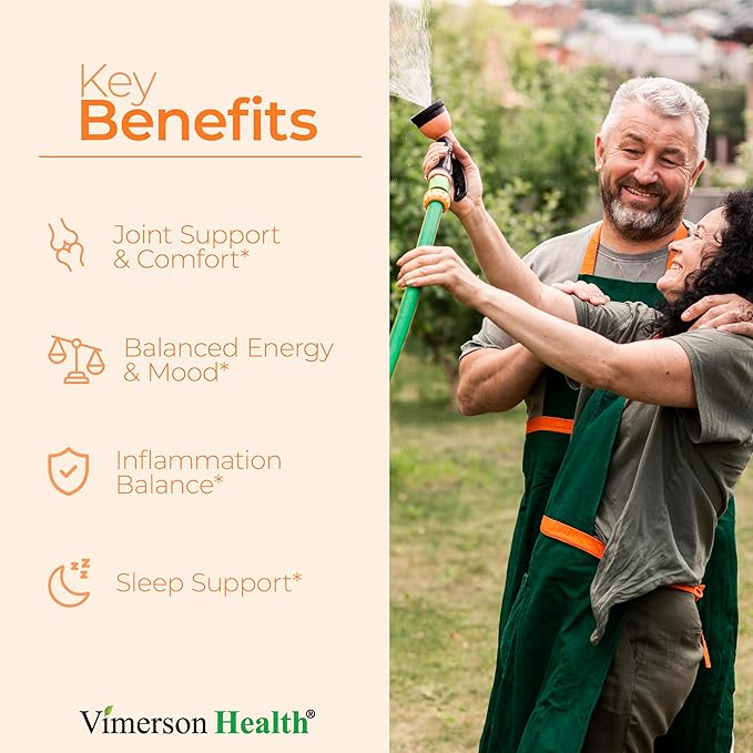 Turmeric Curcumin Ashwagandha Supplements - Turmeric Supplement & Curcumin with Black Pepper (95% Curcuminoids), Organic Tumeric and Ginger for Max Joint Support, Healthy Energy & Mood. 60 Capsules