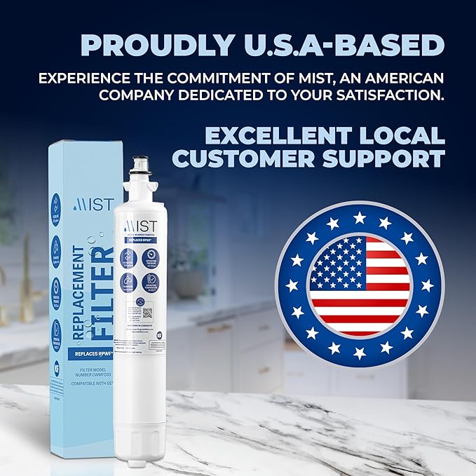 GE Refrigerator Water Filter - RPWF Replacement (1 Pack) Compatible with RWF1063, RWF3600A, WSG-4, DWF-36, R-3600, MPF15350, OPFG3-RF300, BCF77