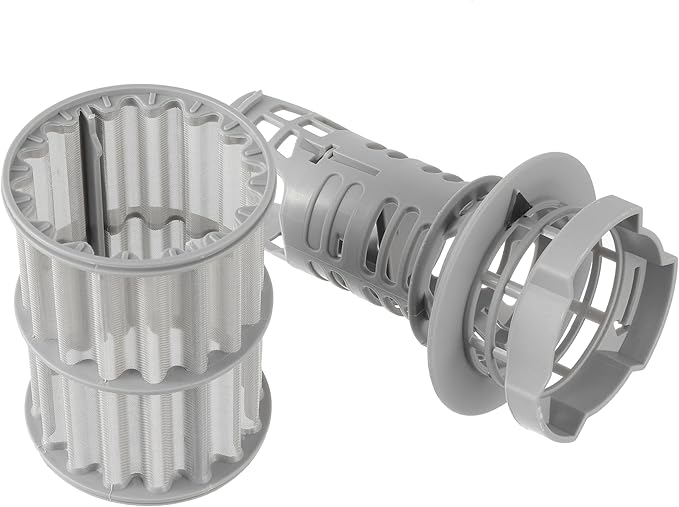 00645038 645038 Micro Filter Dishwasher Drain Filter Compatible with Bosch Thermador Kenmore Dishwasher filter Part Replaces AP4339631 00651097 1560725 651097 AH3479708 EA3479708