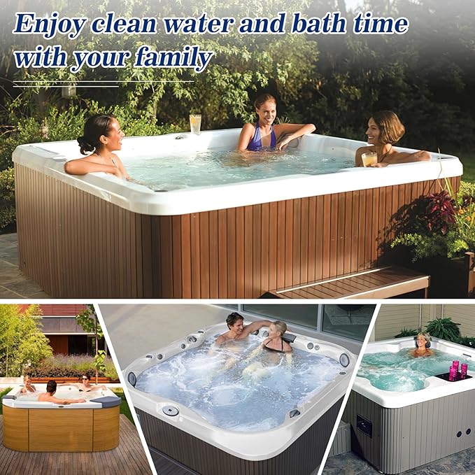 2540-381 Filter Replacement for Jacuzzi 2540-381 Filter, 2540-381 Spa Filter for J-200 Series Hot Tubs from 2007 Onwards, Compatible with Jacuzzi J-280, J-270, J-115, 95 sq ft Filtration Area