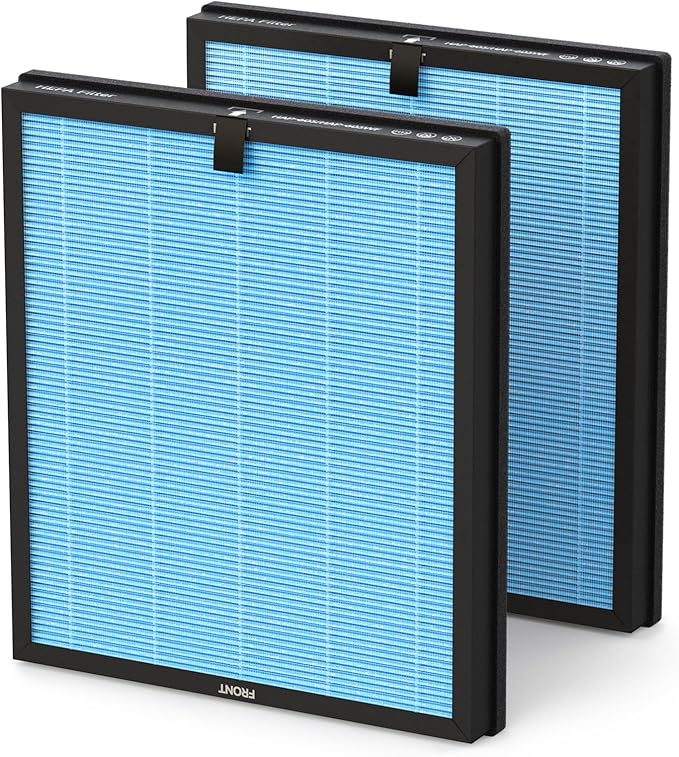 HAP603 Replacement Filter Compatible with ECOSELF HAP603 Air Purifier, Blue, 2 Pack