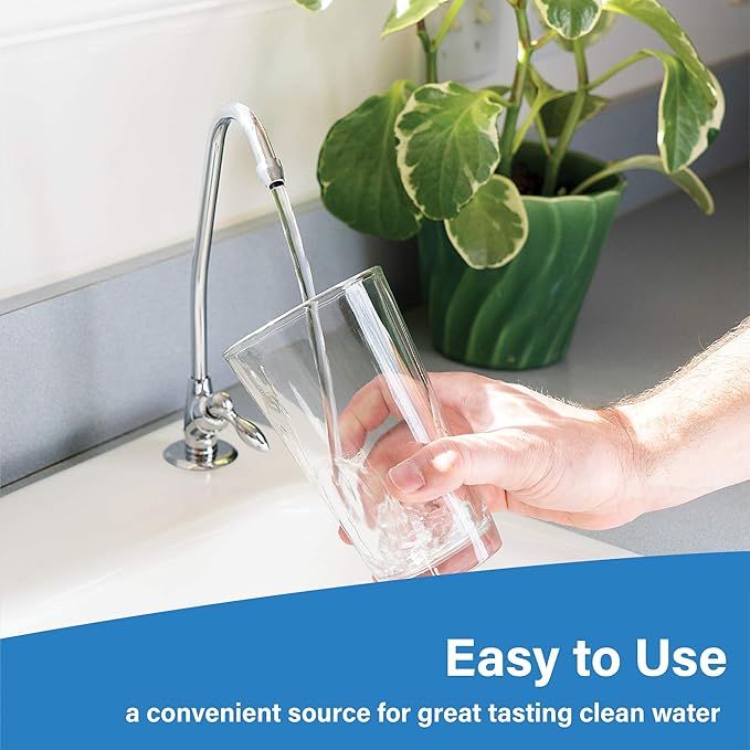 APPLIED MEMBRANES Reverse Osmosis Membrane and Filter Replacement, 5-Piece Set for 5-Stage Water Filtration Systems