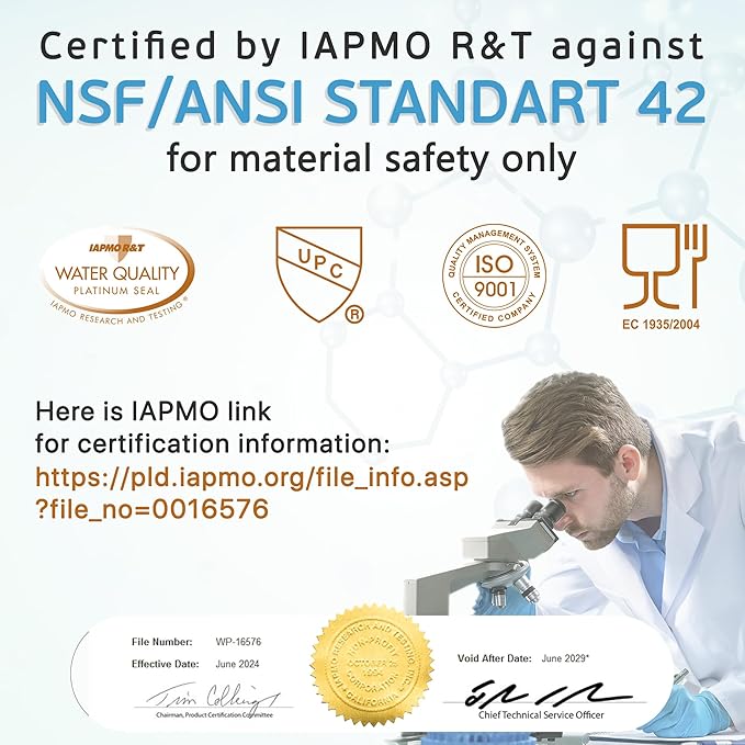 Ronaqua 10" x 4.5" Big Sediment Replacement Water Filter Cartridge, 5 Micron, NSF Certified, for Whole House, Compatible with RFC-BBSA, W15-PR, WFHD13001B, GXWH35F, HF45-10BLBK10PR and AP817, 3 Pack