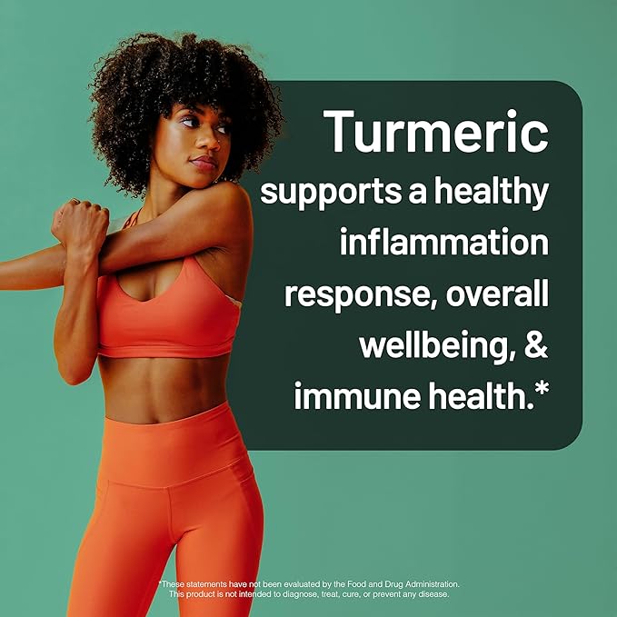 NatureWise Turmeric Curcumin 500mg with Black Pepper Softgels - Extra Strength, Enhanced Absorption - 95% Curcuminoids & BioPerine for Immune Support - Gluten-Free, Non-GMO - 30 Count[1-Month Supply]