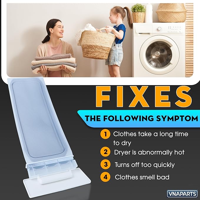 WED4815EW1 WED4800BQ1 MEDC215EW1 Dryer Lint Filter Screen for Whirlpool Maytag WED4800XQ0 WED4900XW0 WED5100VQ0 WED5200VQ01 WED5300VW0 WED5300SQ0 WED5100VQ1 MEDC200XW1 MEDC300BW0 MEDC400VW0 WED5200VQ1