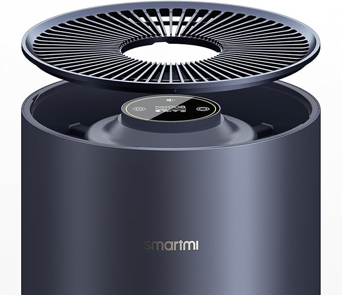 Smartmi Air Purifier 2, for Home Large Rooms 360° Cycled Purification, Smart APP Control, up to 484 square feet (45m²), Portable to Carry Anywhere, Quiet