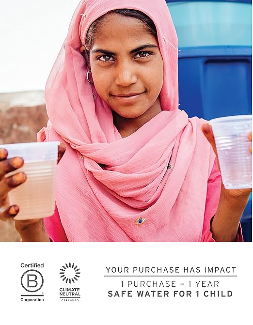 LifeStraw Home – Water Filter Pitcher, 10-Cup, Obsidian, BPA Free Designed for Everyday Protection Against Bacteria, parasites, microplastics, Lead, Mercury, PFAS and a Variety of Chemicals