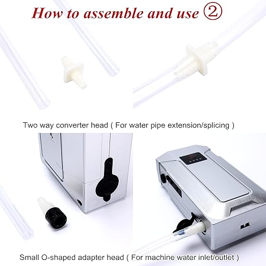 Mini Emergency Water Pump (1000ml/min) Compatible with Membrane Sawyer LifeStraw Personal Water Filter for Hiking, Built-in 2000mAh Power Bank, 3-Speed Adjustable Flashlight & SOS Signal Light, IPX3