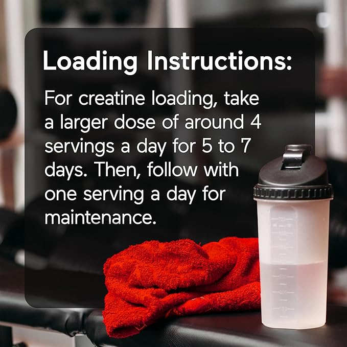 SMARTERNUTRITION Creatine Monohydrate Powder, 5000mg (5g) Per Serving - Creatine Powder for Women & Men, Unflavored, Pre-Workout & Post Workout Support for Muscle Mass & Hydration [180 Servings]