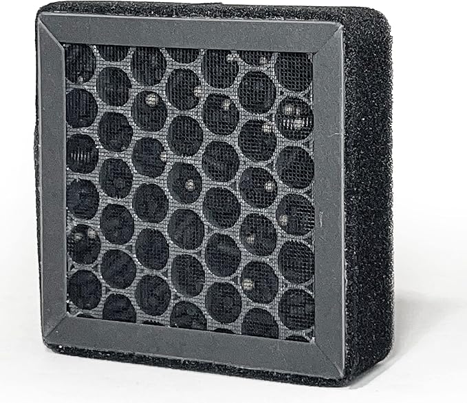 Nispira 3-in-1 True HEPA Carbon Filter Replacement Compatible with Osimo A2 Air Purifier, 2 Packs