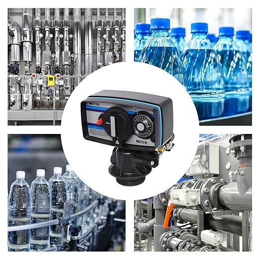 5600SM Water Softener Control Valve, Whole House Time Type Digital Control Valves, High Performance Digital Metered with Intelligent System